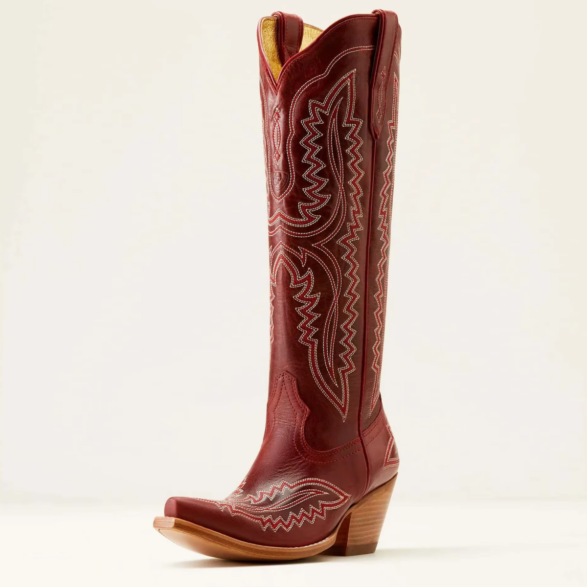 Dakota – Embroidered Knee-High Cowgirl Boots