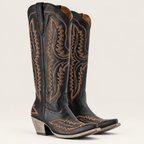 Dakota – Embroidered Knee-High Cowgirl Boots