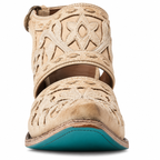 Rosalie – Floral Embroidered Slingback Cowgirl Boots